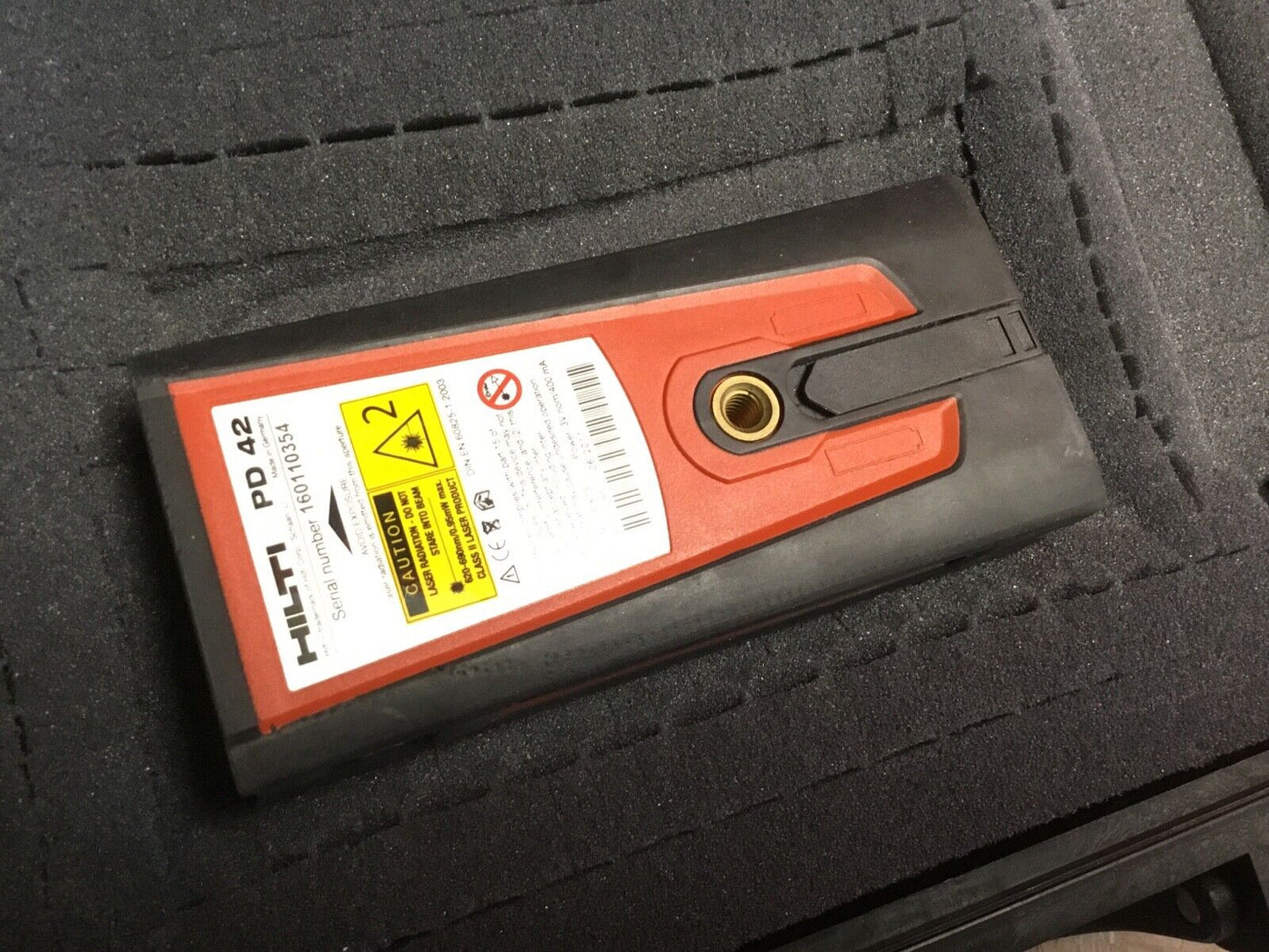 HILTI PD 42 LASER RANGE METER, NEW, FREE CASE