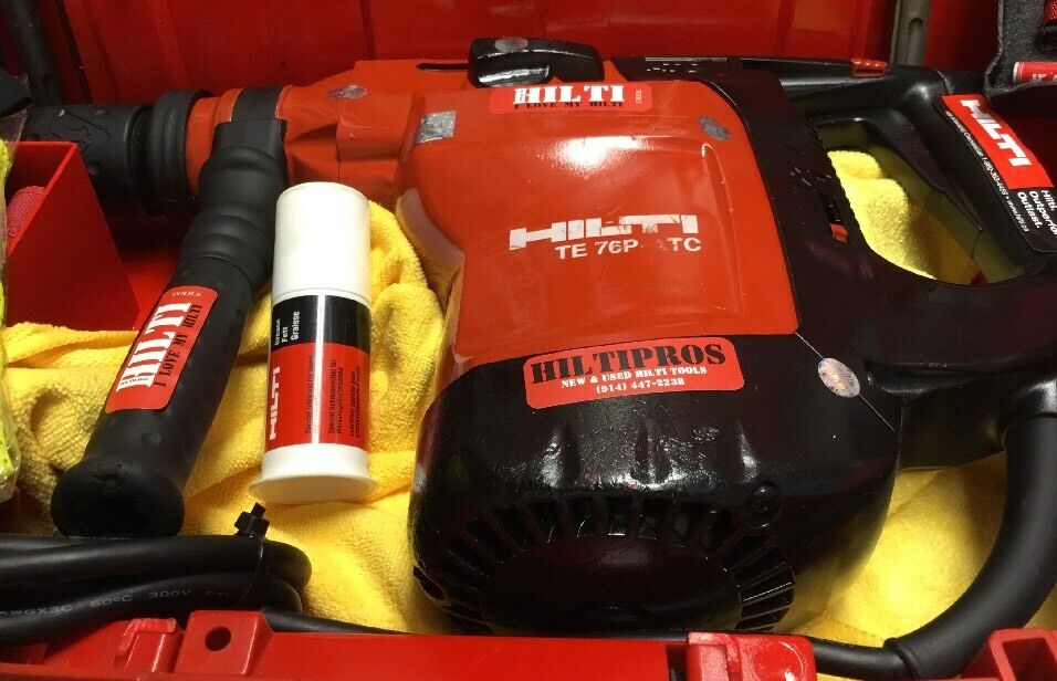 HILTI TE 76P ATC, PREOWNED, EXCELLENT CONDITION, FREE BITS & CHISELS, FAST SHIP