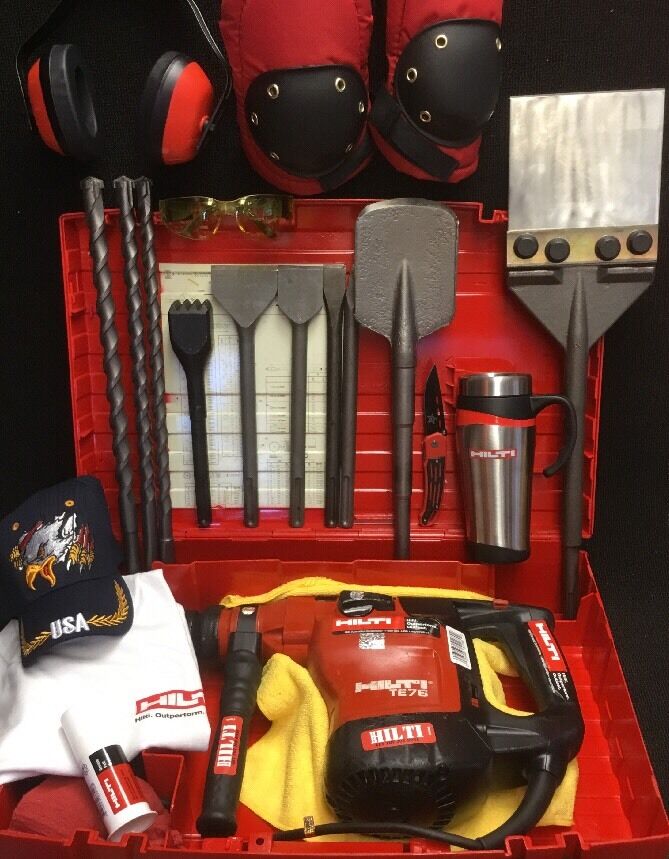 HILTI TE 76, PREOWNED, FREE BITS AND CHISEL, FREE EXTRAS, FAST SHIP