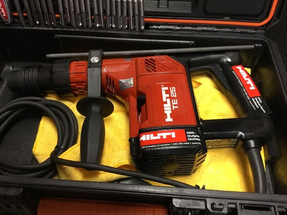 HILTI TE 25 EXCELLENT CONDITION, FREE THERMO, BITS