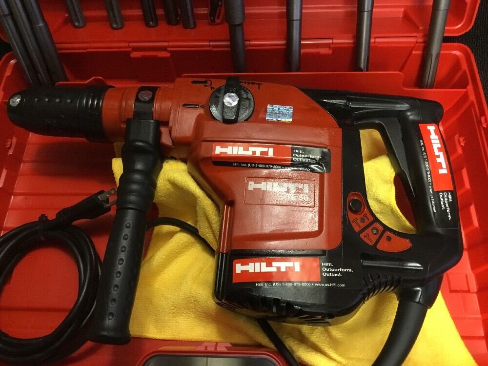 HILTI TE 56, PREOWNED, FREE THERMO, BITS, CHISELS, A LOT OF EXTRA , FAST SHIP