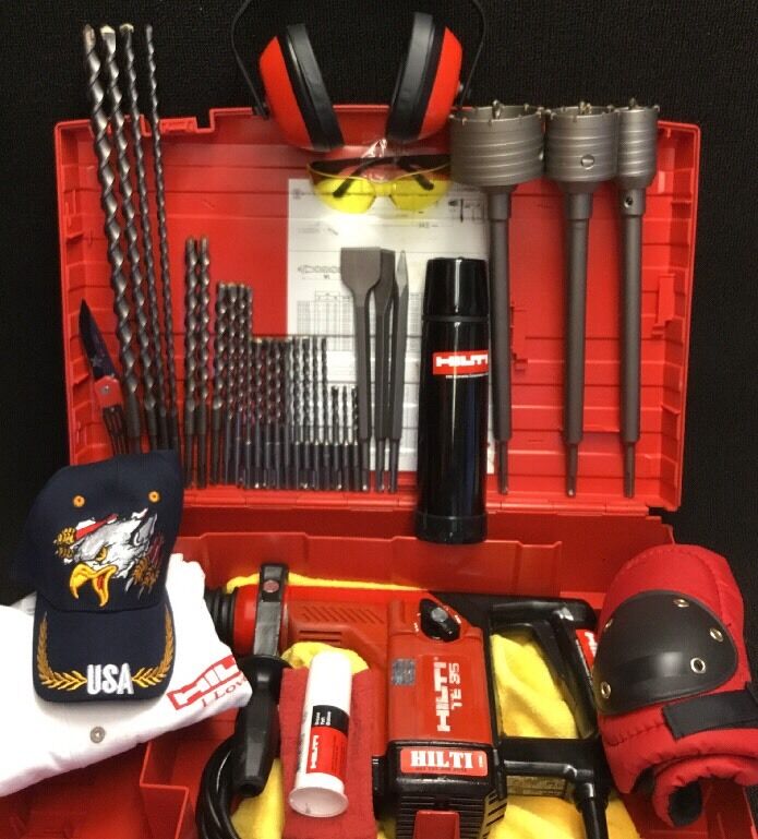 HILTI TE 35, EXCELLENT CONDITION, FREE BITS & CHISEL,THERMO BOTTLE