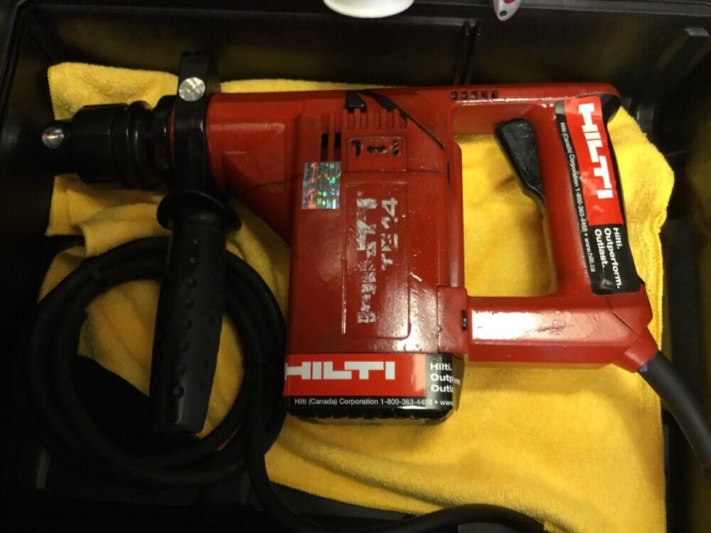 HILTI TE 14 PREOWNED, ORIGINAL, PREOWNED, FREE ANGLE GRINDER, BITS