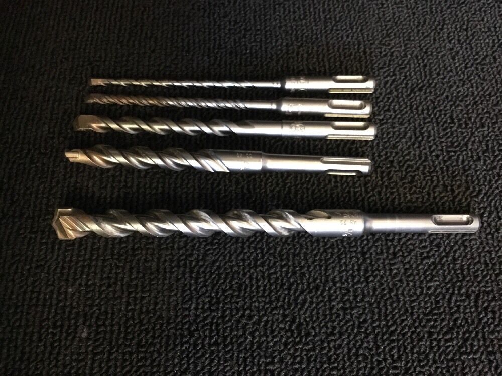 HILTI -BOSH BIT SDS PLUS, 5/8", 1/2", 3/8", 1/4", 3/16",NEW, FREE HAT