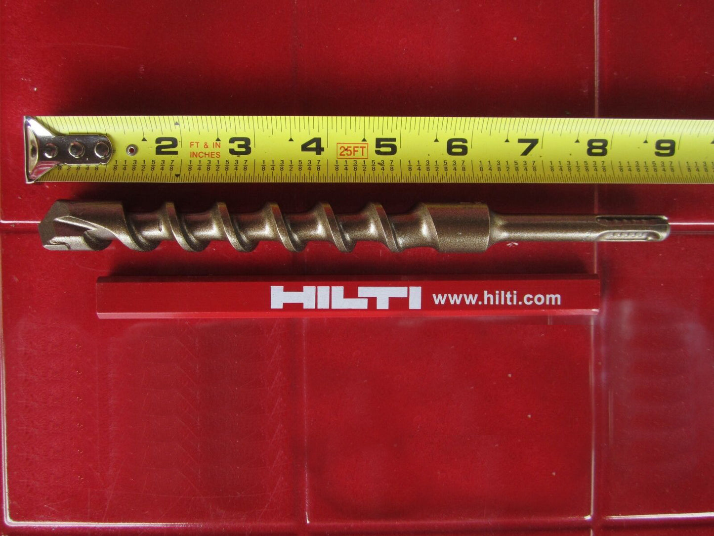 HILTI TE-C 3/4 x 8", SDS PLUS, PREOWNED,FREE HILTI PENCIL,L@@K, FAST SHIPPING