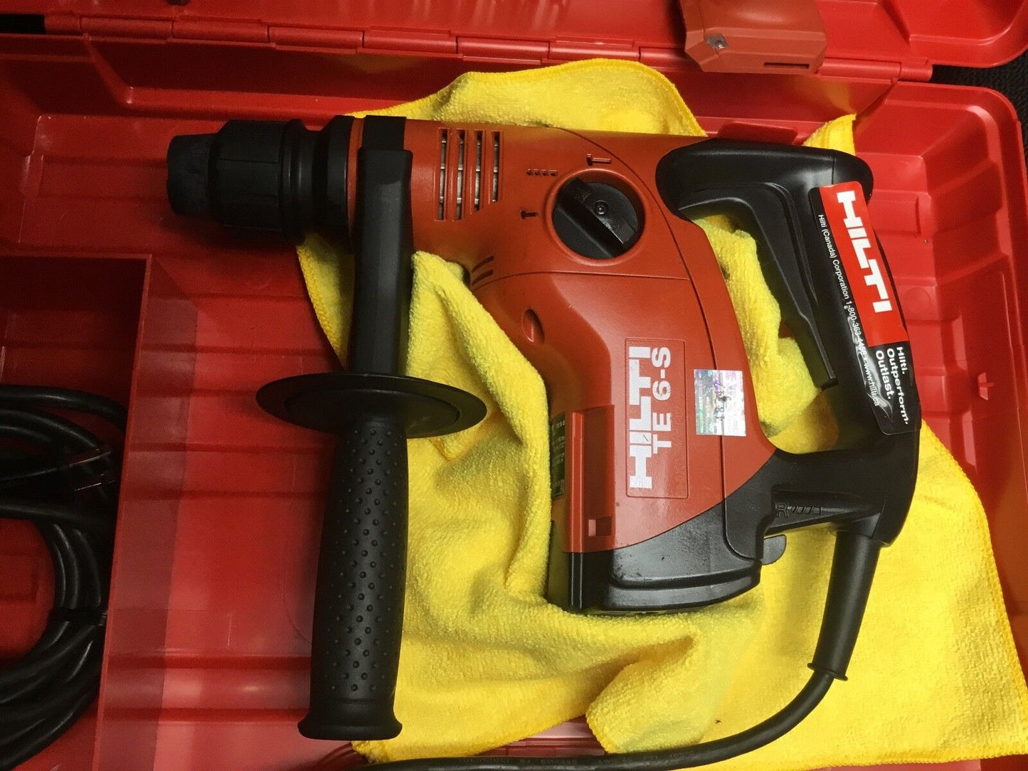 HILTI TE 6-S PREOWNED, FREE SID 2-A, EXTRAS, MADE IN GERMANY