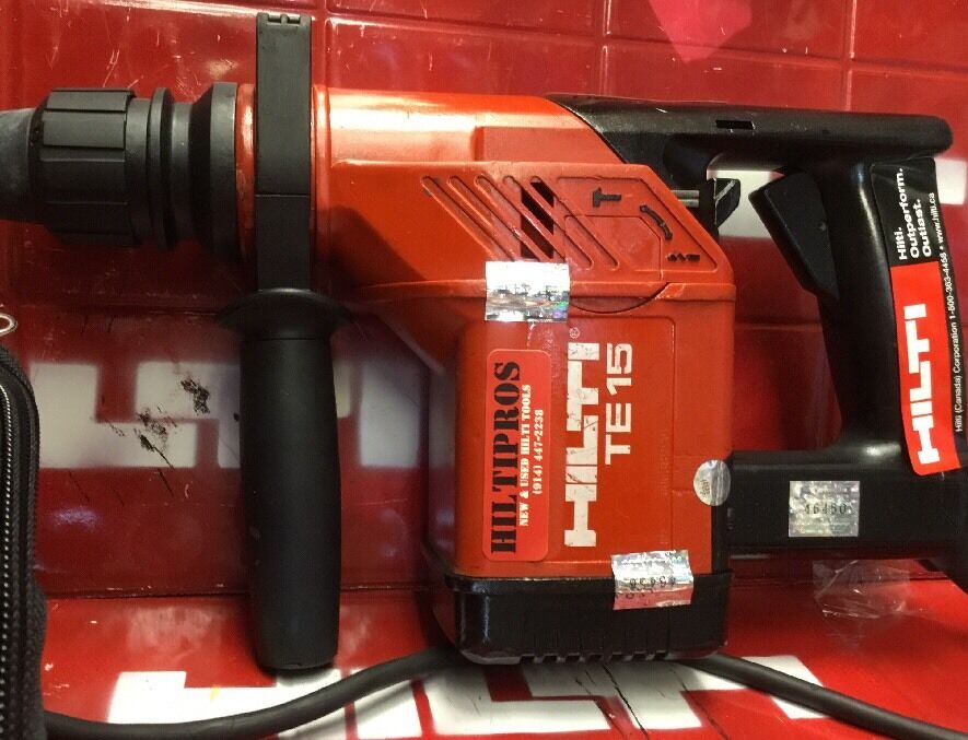 HILTI TE 15 HAMMER DRILL, PREOWNED