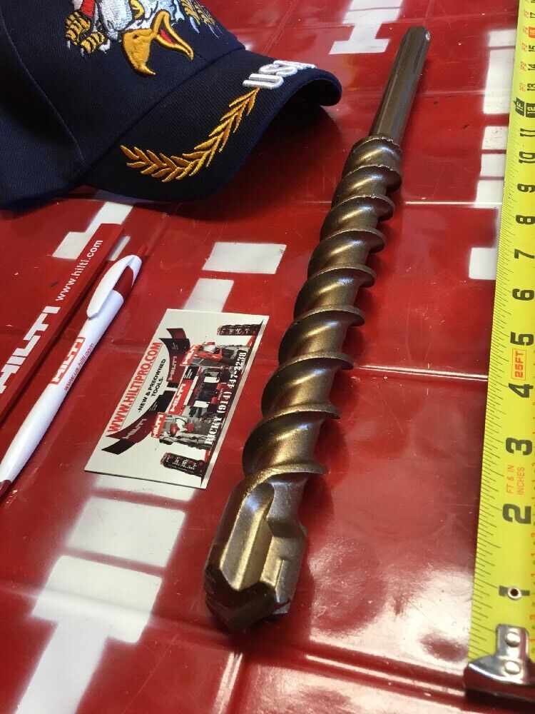 HILTI BIT SDS MAX 1-1/4" X 15" PREOWNED,