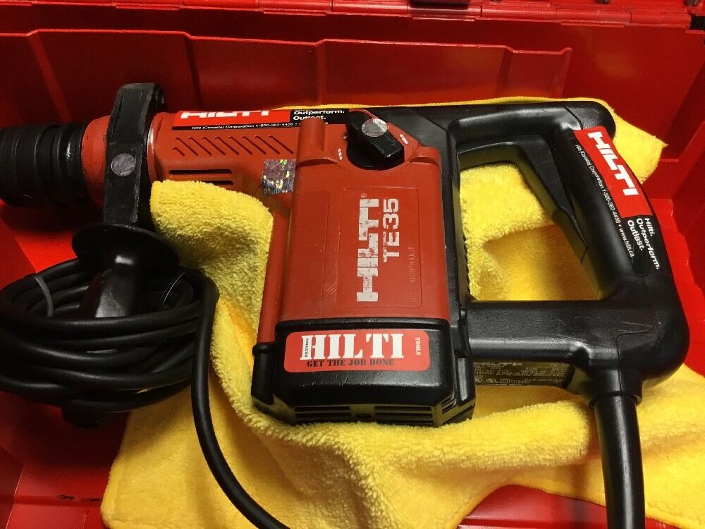 HILTI TE 35, PREOWNED, FREE BITS, LASER DISTANCE METER