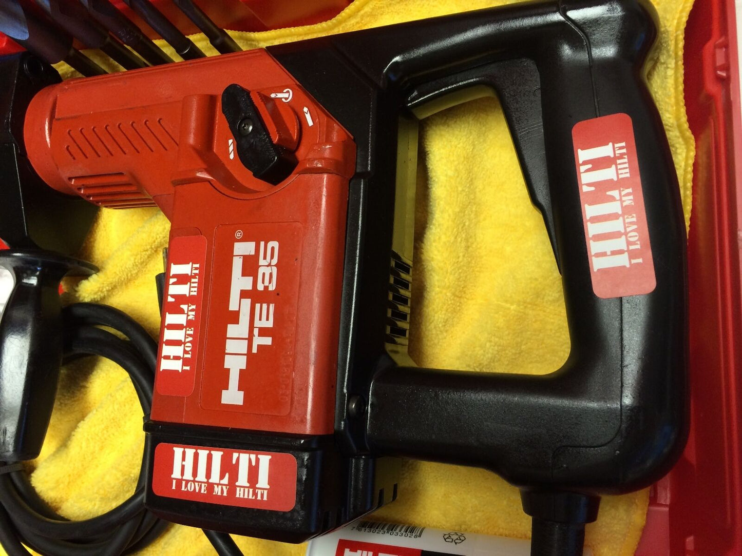 HILTI TE 35, PREOWNED, ORIGINAL, FREE TABLET, BITS