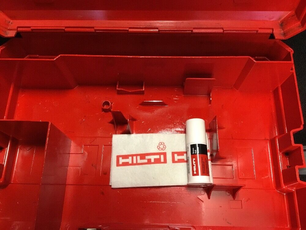 HILTI TE 54 CASE (ONLY CASE), PREOWNED, ORIGINAL, FREE HILTI GREASE, FAST SHIP