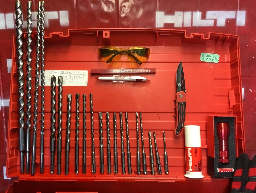 HILTI TE 25, MADE IN GERMANY, PREOWNED, FREE EXTRAS