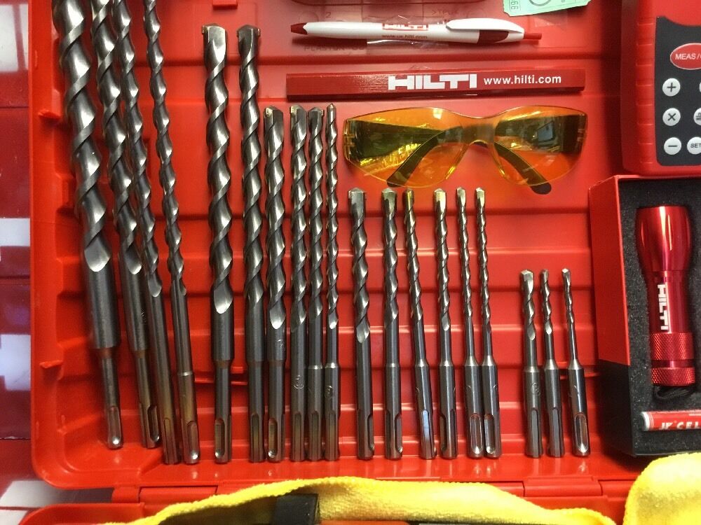 HILTI TE 5 HAMMER DRILL, FREE HILTI LASER, FREE DRILL BITS,