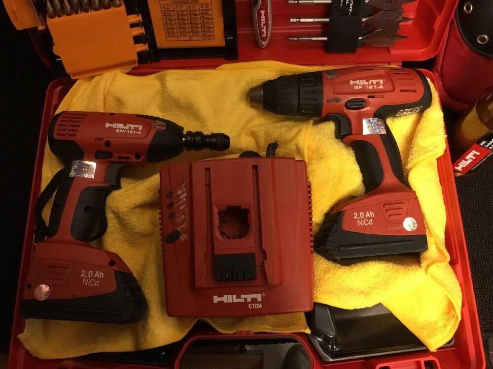 HILTI DRILL SET SF 121-A  AND SIW 121-A