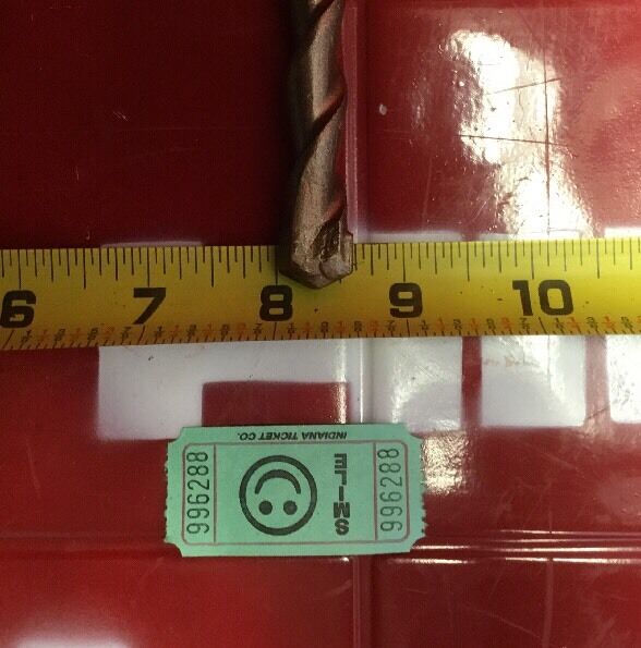 HILTI BIT SDS PLUS 5/8" x 12" PREOWNED