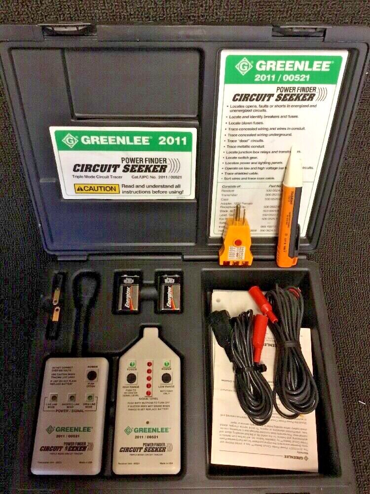 GREENLEE 2011/00521 FINDER CIRCUIT SEEKER, PREOWNED