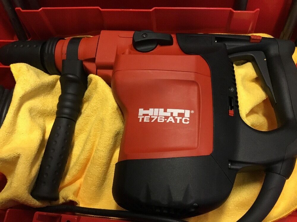 HILTI TE 76-ATC BRAND NEW, 230V, FREE ANGLE GRINDER, BITS AND CHISELS, FAST SHIP