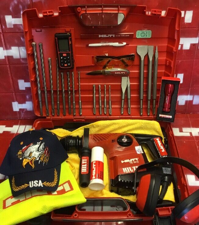 HILTI TE 16-C, EXCELLENT CONDITION, FREE EXTRAS, STRONG