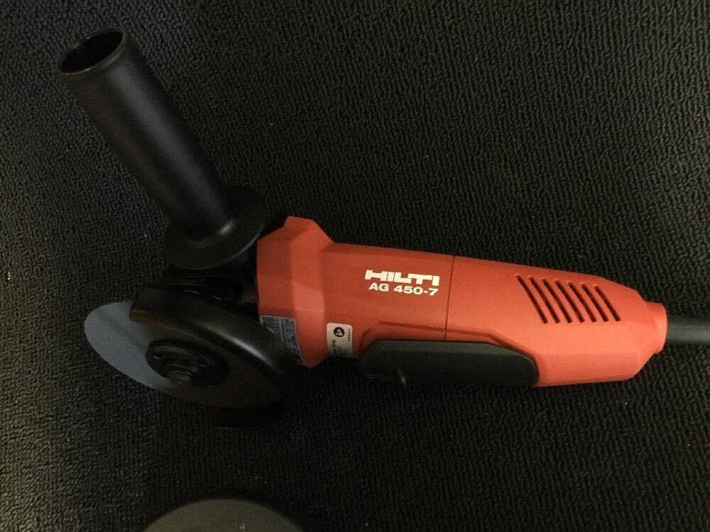 HILTI AG 450-7D ANGLE GRINDER, BRAND NEW, FREE EXTRA ITEMS,
