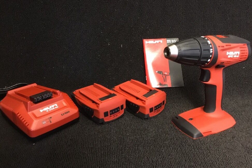 HILTI SFC 18-A, NEW, W/ 2 BATTERIES, FREE GRINDER, A LOT OF EXTRAS