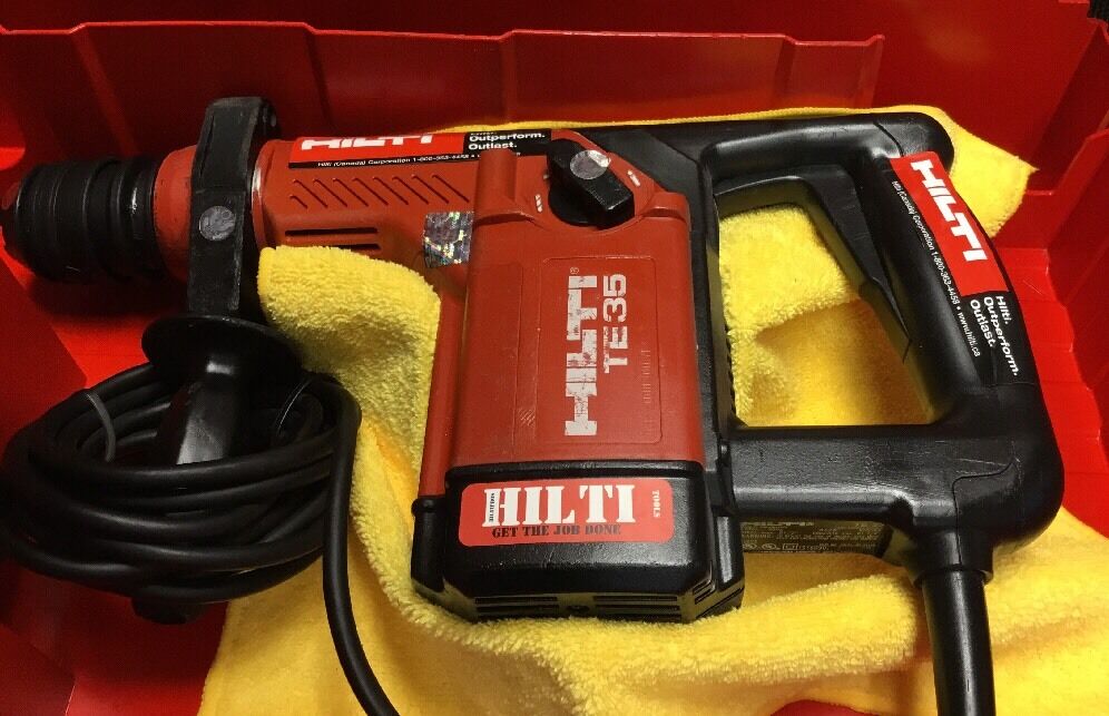 HILTI TE 35, PREOWNED, FREE BITS, LASER DISTANCE METER