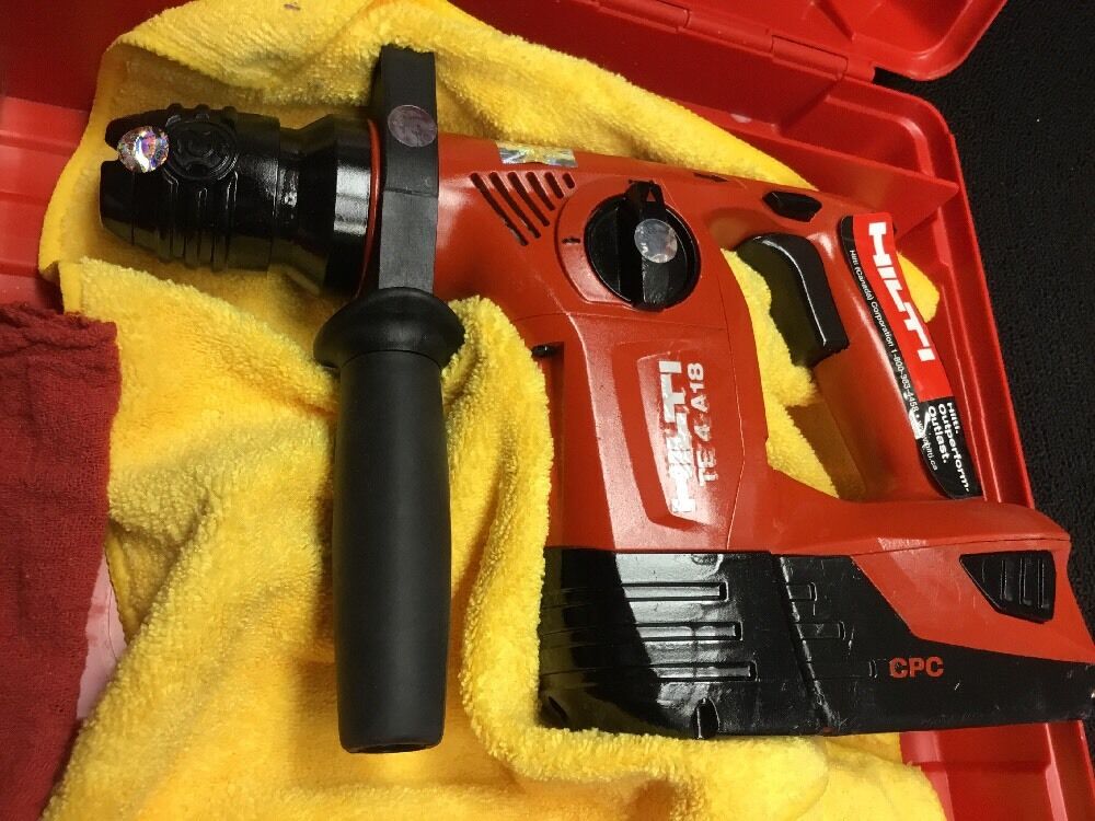 HILTI TE 4-A18 PREOWNED, FREE LASER METER, BITS AND EXTRAS