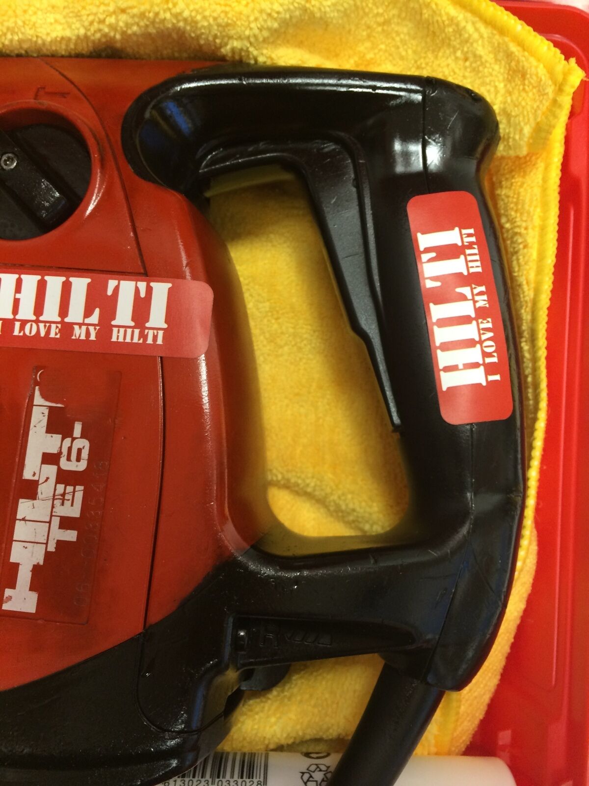 HILTI TE 6-S, PREOWNED, FREE HILTI HAT, SET OF BITS, CHISELS