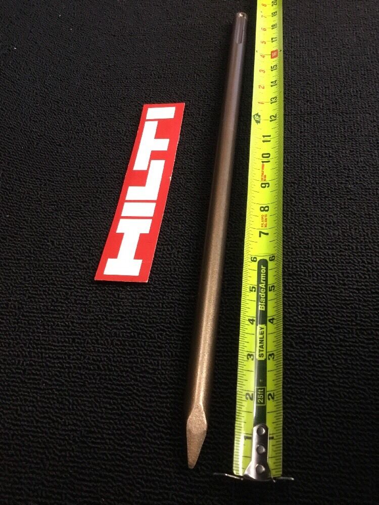 HILTI CHISEL POINTED TE F 19" (SDS MAX), PREOWNED, TE 52, TE 55, TE 60, TE 72