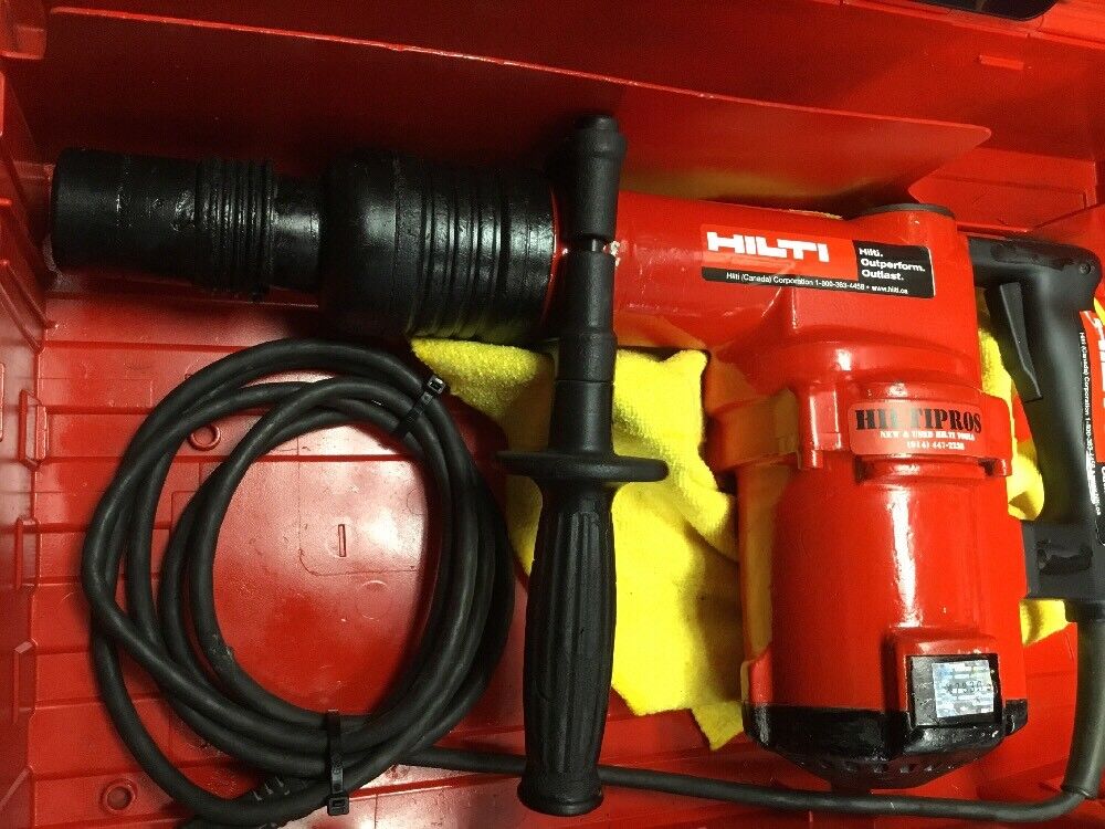 HILTI TE 60 HAMMER DRILL, PREOWNED, GERMANY MADE, FREE TABLET, EXTRAS