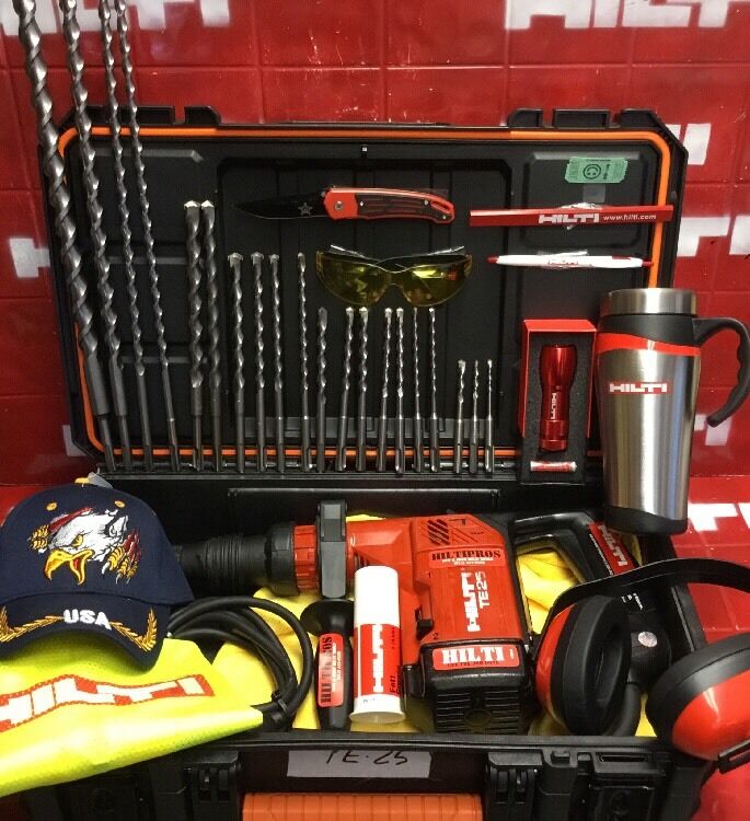 HILTI TE 25, GREAT CONDITION, PREOWNED, FREE EXTRAS