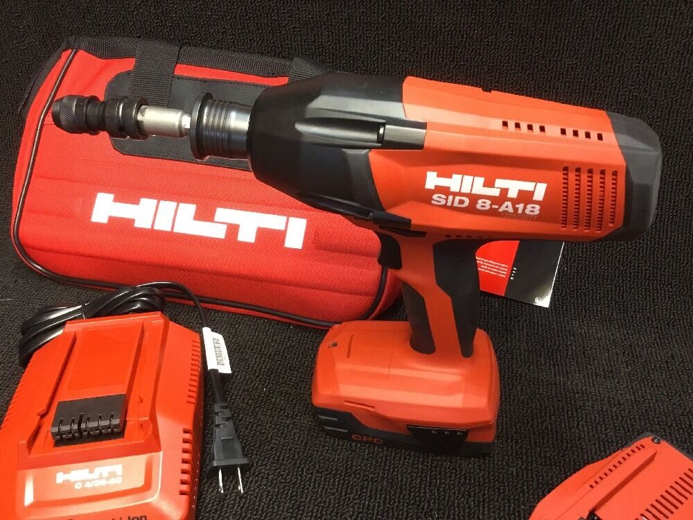 HILTI SID 8-A18 CORDLESS DRIVER, NEW, FREE SMART WATCH, COMPLETE SET