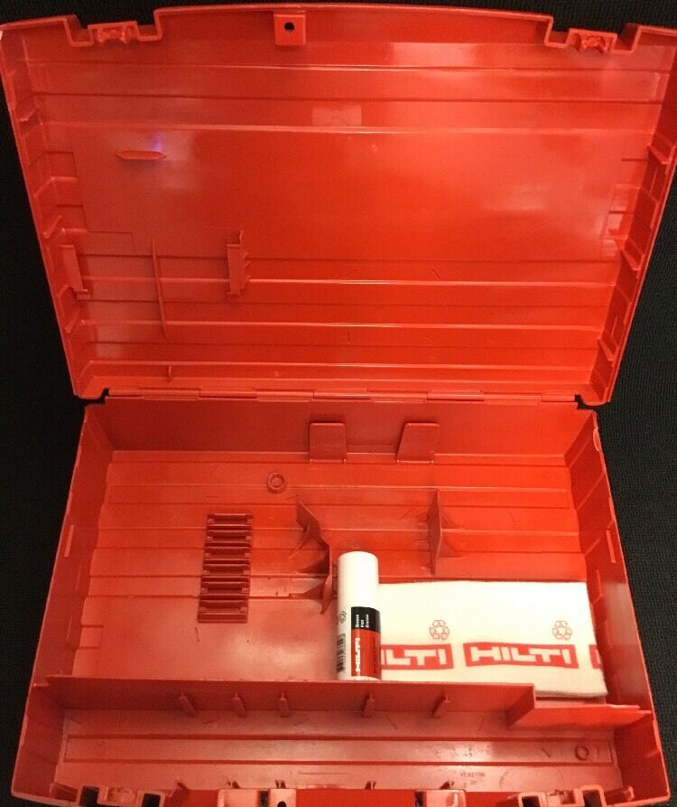 HILTI TE 15 CASE (THIS IS ONLY CASE), PREOWNED, HILTI GREASE INCLUDED