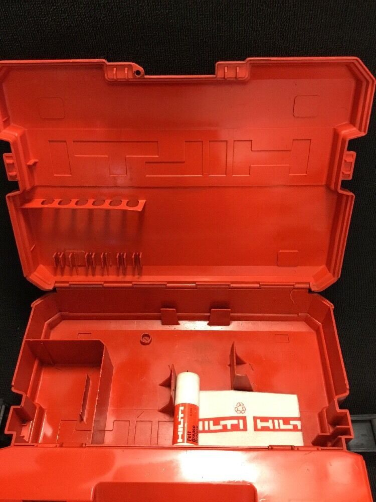 HILTI TE 14 CASE, PREOWNED, ORIGINAL, (ONLY CASE), FREE HILTI GREASE