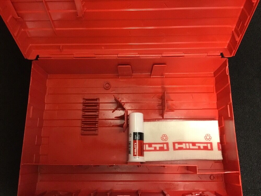 HILTI TE 15 CASE (THIS IS ONLY CASE), PREOWNED, HILTI GREASE INCLUDED