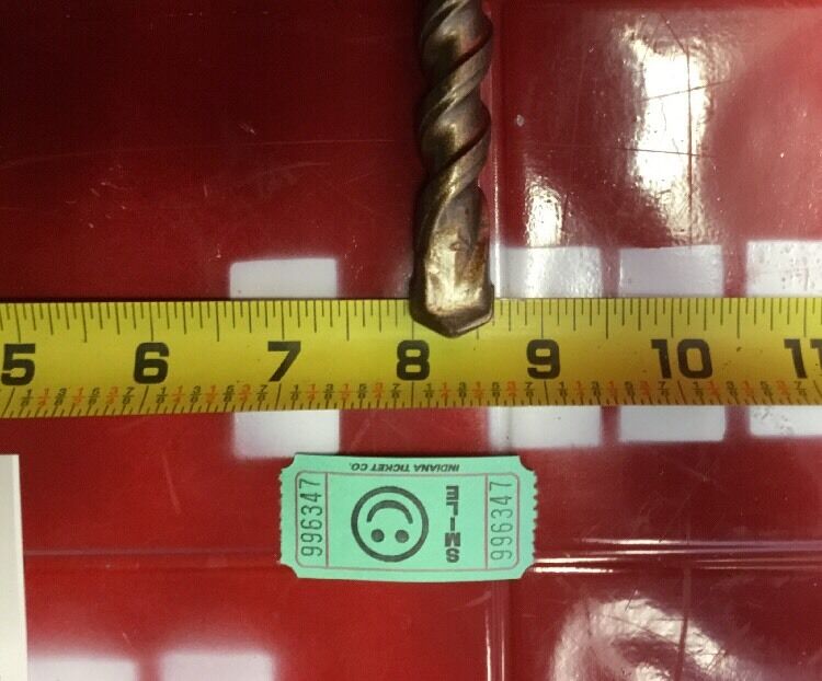 HILTI BIT SDS MAX 5/8" X 14" PREOWNED