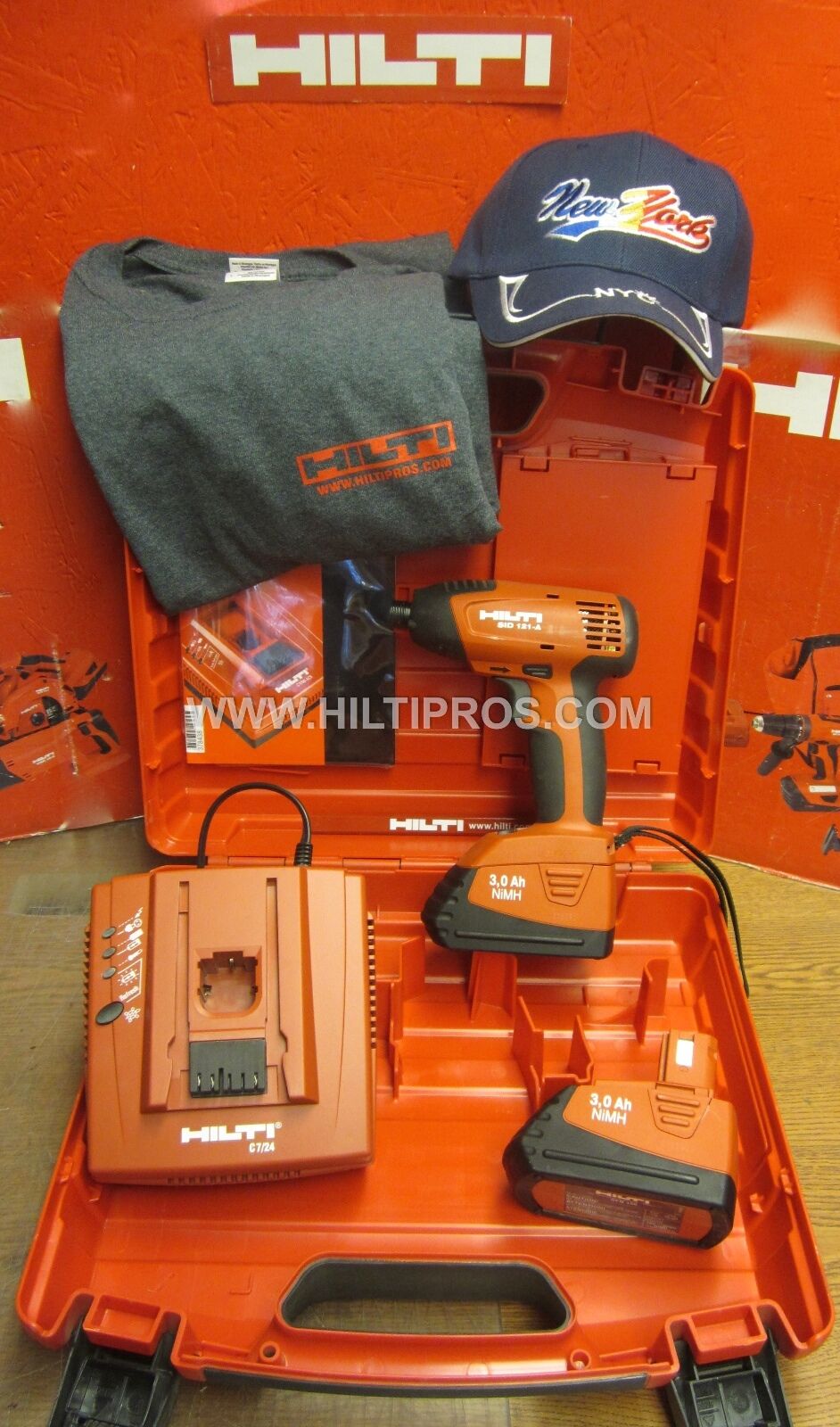 Hilti SID 121-A 12V 3,0 Ah NiMH CORDLESS DRILL, NEW, FREE T-SHIRT, HAT