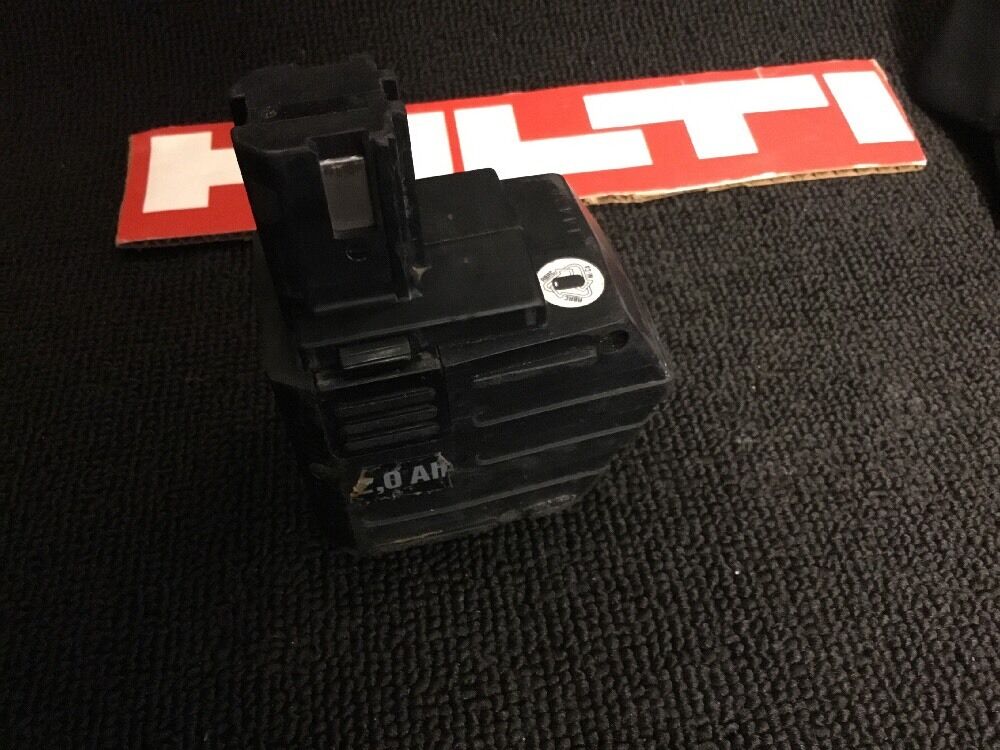 HILTI BATTERY SBP 12 2.0AH, PREOWNED, FREE AMERICAN HAT
