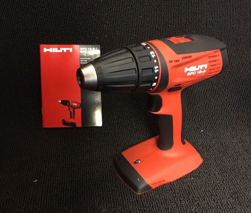 HILTI SFC 18-A ,CONTRACTOR PACKET, NEW, 3 BAT, FREE THERMO, LOT EXTRA