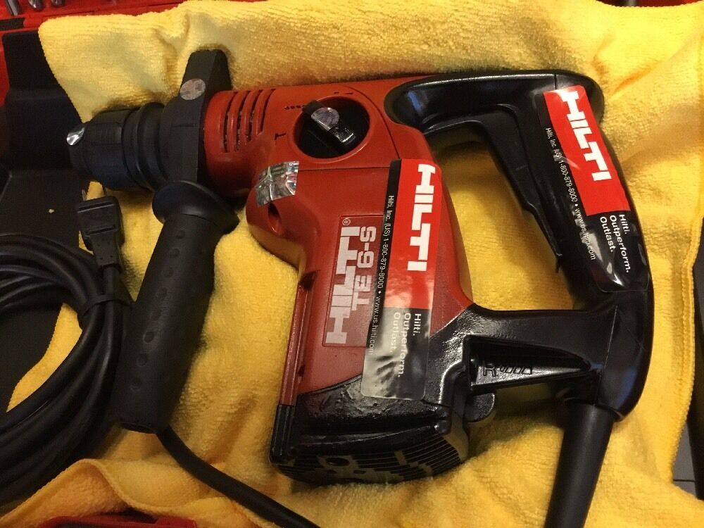 HILTI TE 6-S PREOWNED, FREE COFFEE MUG, LOT OF EXTRAS