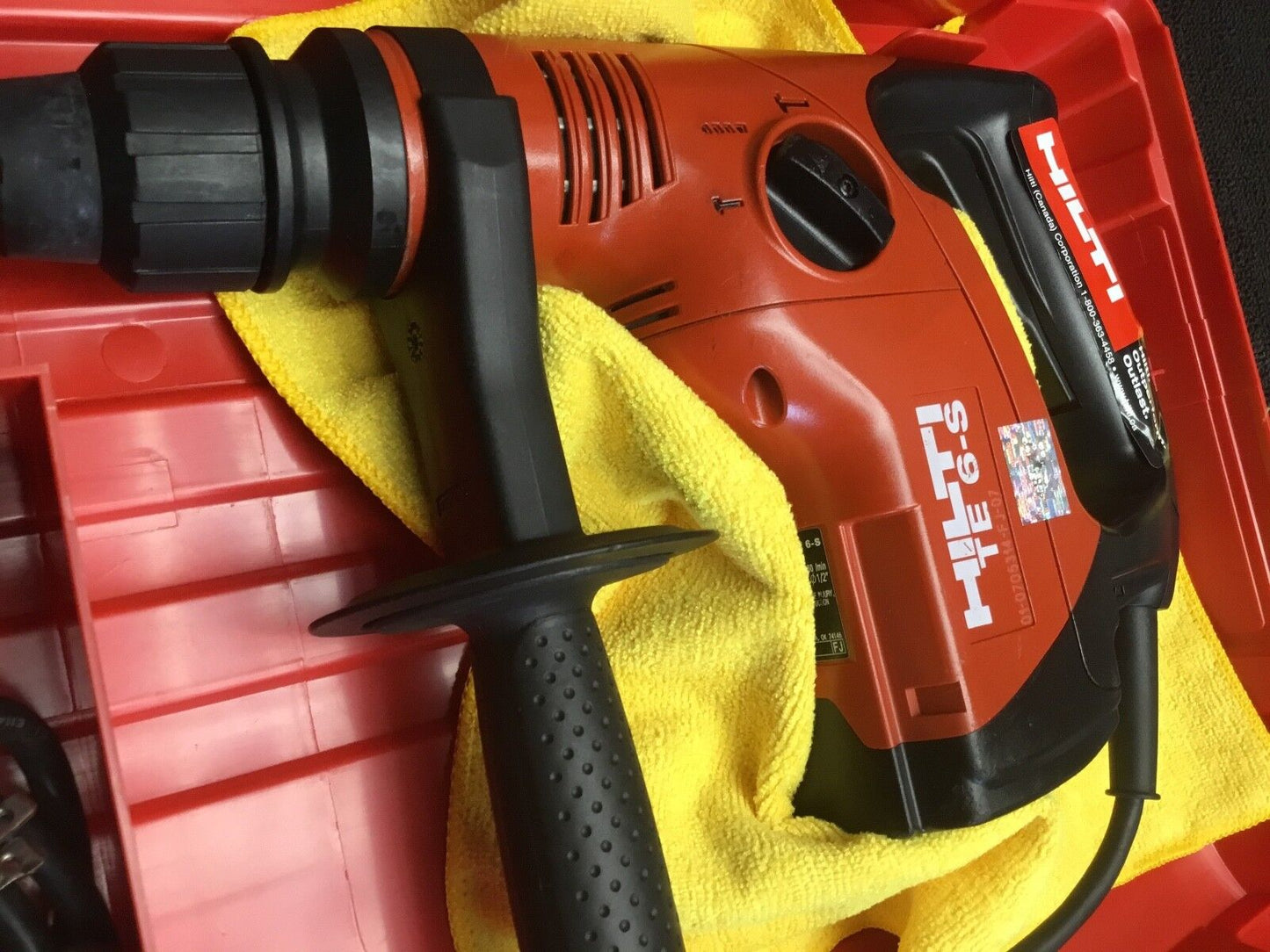 HILTI TE 6-S PREOWNED, FREE SID 2-A, EXTRAS, MADE IN GERMANY