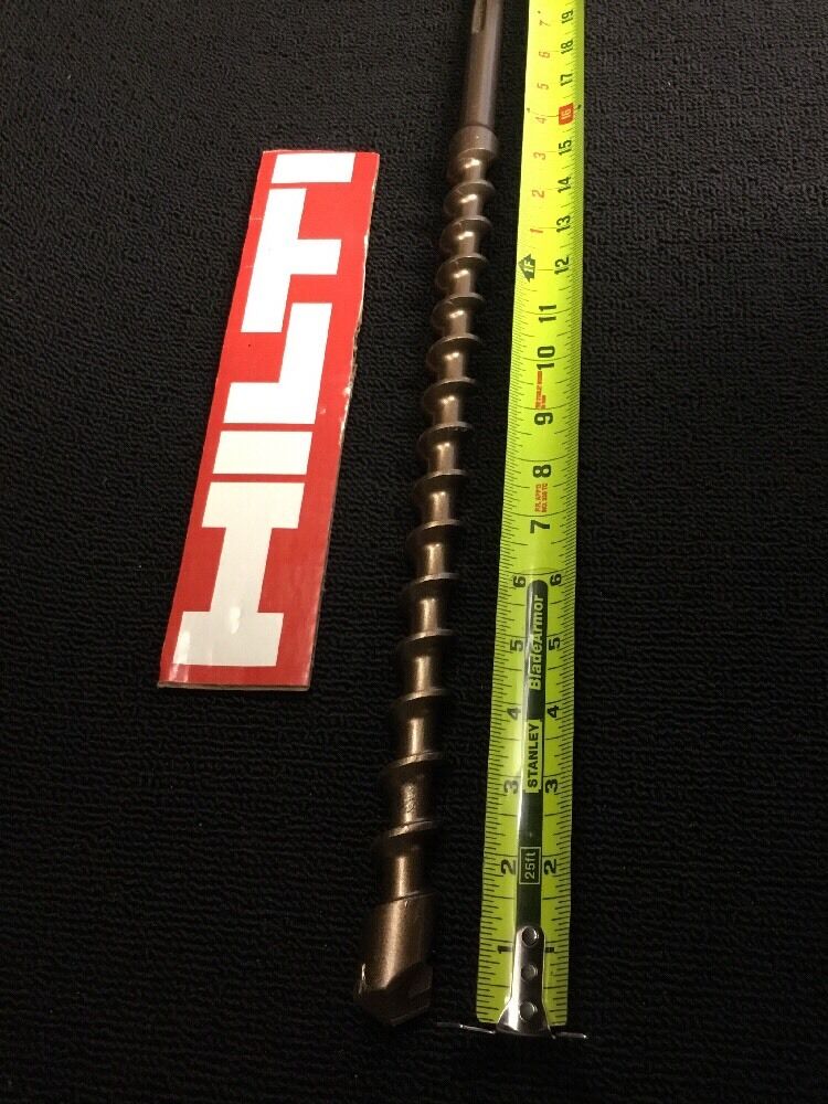 HILTI BIT TE F 1" X 20-3/4" PREOWNED, TE 52, TE 60, TE 72, TE 92