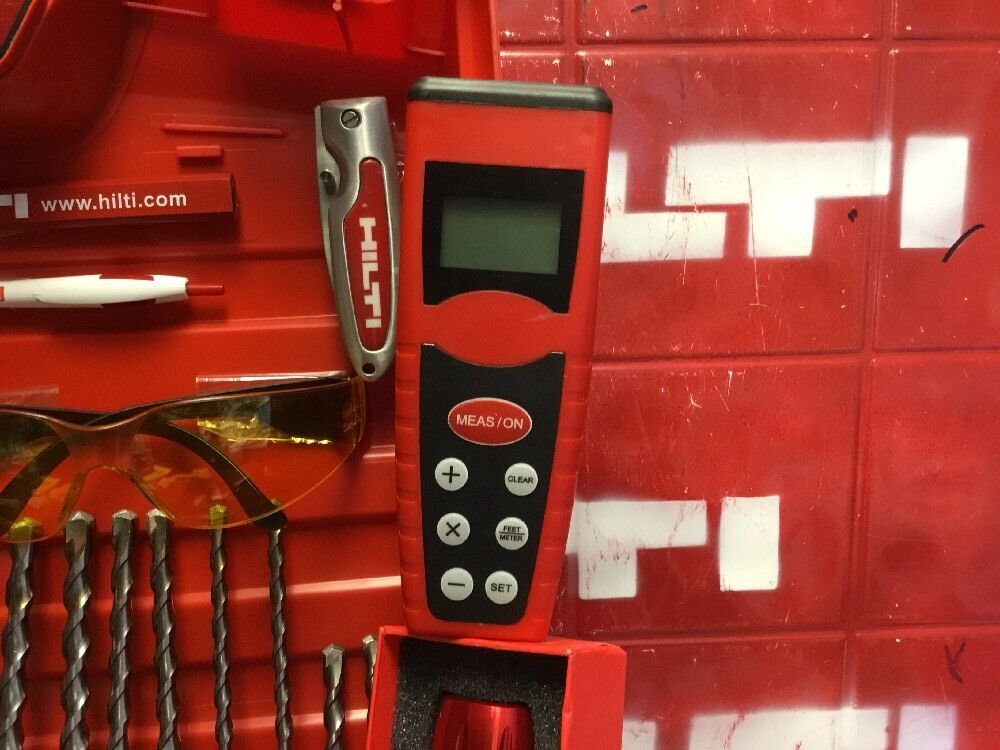 HILTI TE 5 HAMMER DRILL, FREE MEASURER, FREE DRILL BITS