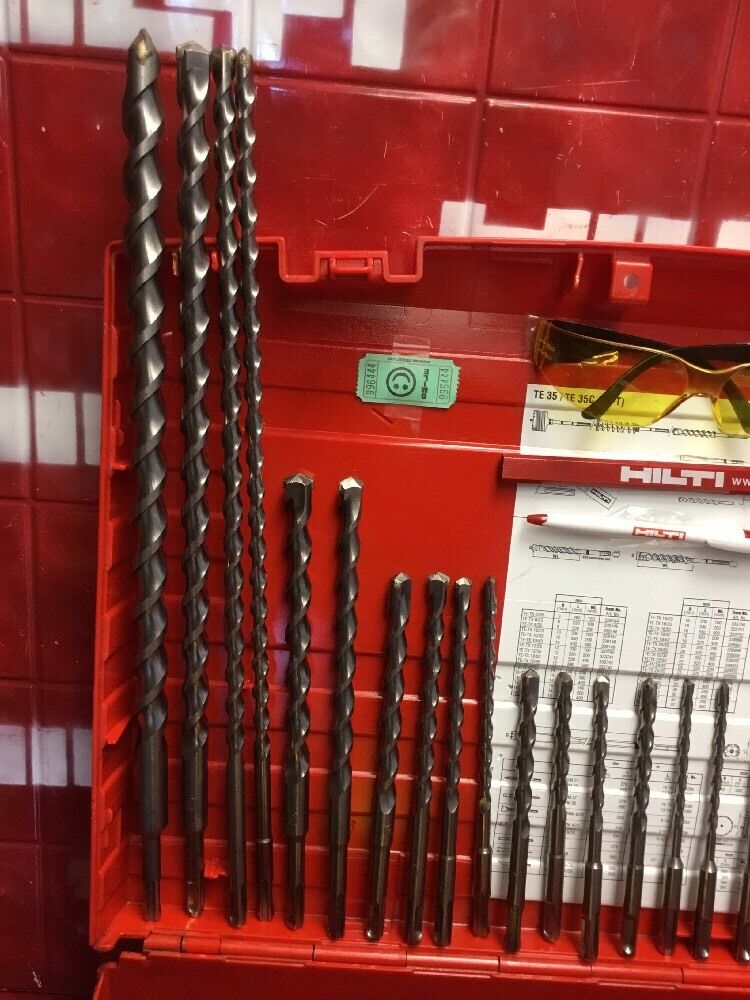 HILTI TE 35 HAMMER DRILL,K, BRAND NEW, VERY STRONG, FREE BITS