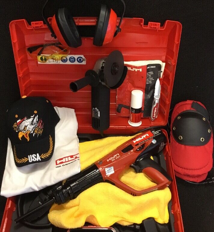 HILTI DX 460 POWDER ACTUATED, PREOWNED