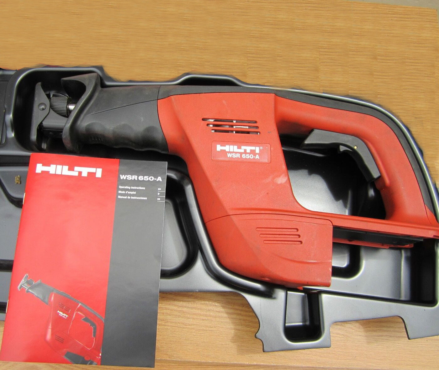 HILTI WSR 650-A 24V reciprocating saw BARE TOOL , FAST SHIPPING