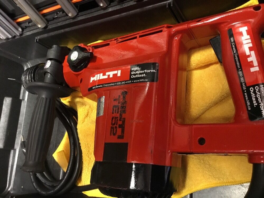 HILTI TE 52 PREOWNED, FREE THERMO, BITS AND CHISELS, FAST SHIP