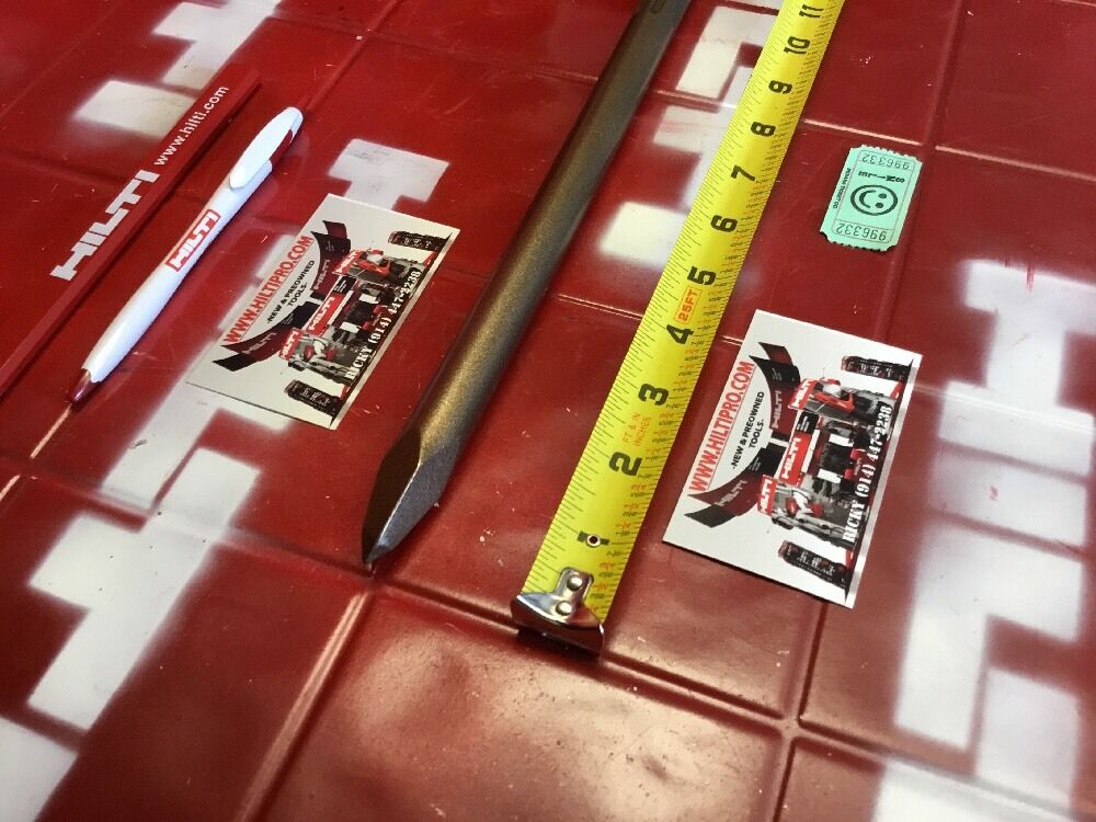 HILTI CHISEL POINTED SDS MAX 12" PREOWNED,