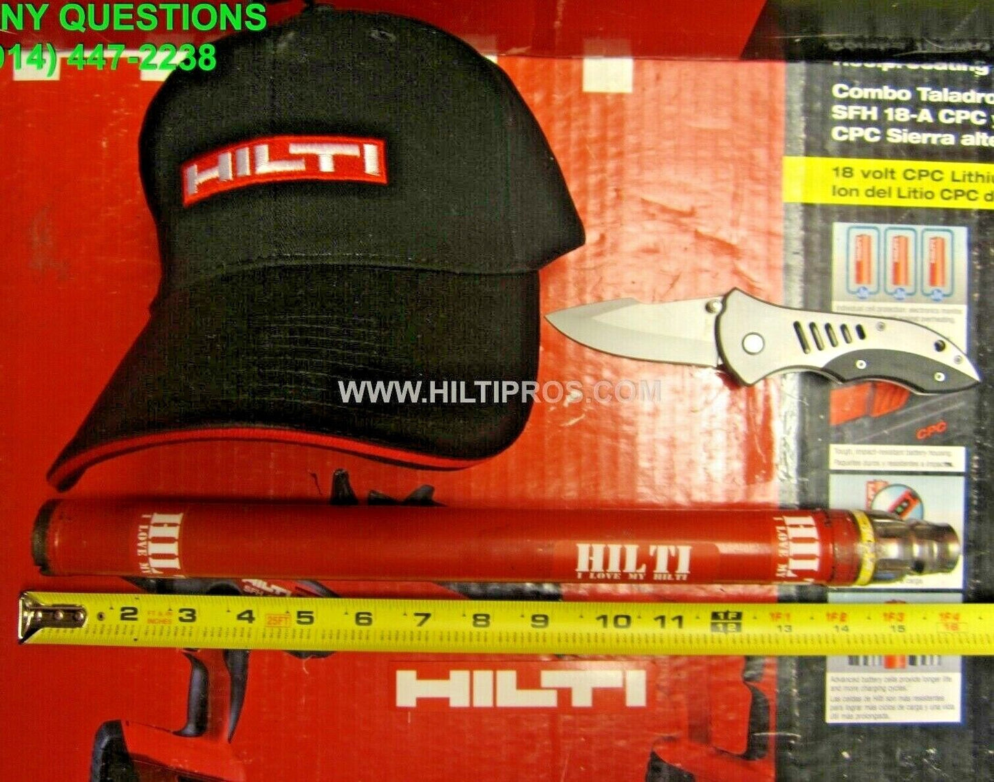 HILTI DIAM CORE BIT DD-BI 1-1/4" X 16", BRAND NEW