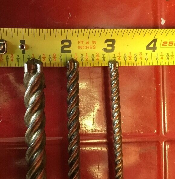 HILTI TE-CX 1/2", 5/16", 3/16" SDS PLUS, L@@K, SET OF 3, FREE HAT, FAST SHIPPING