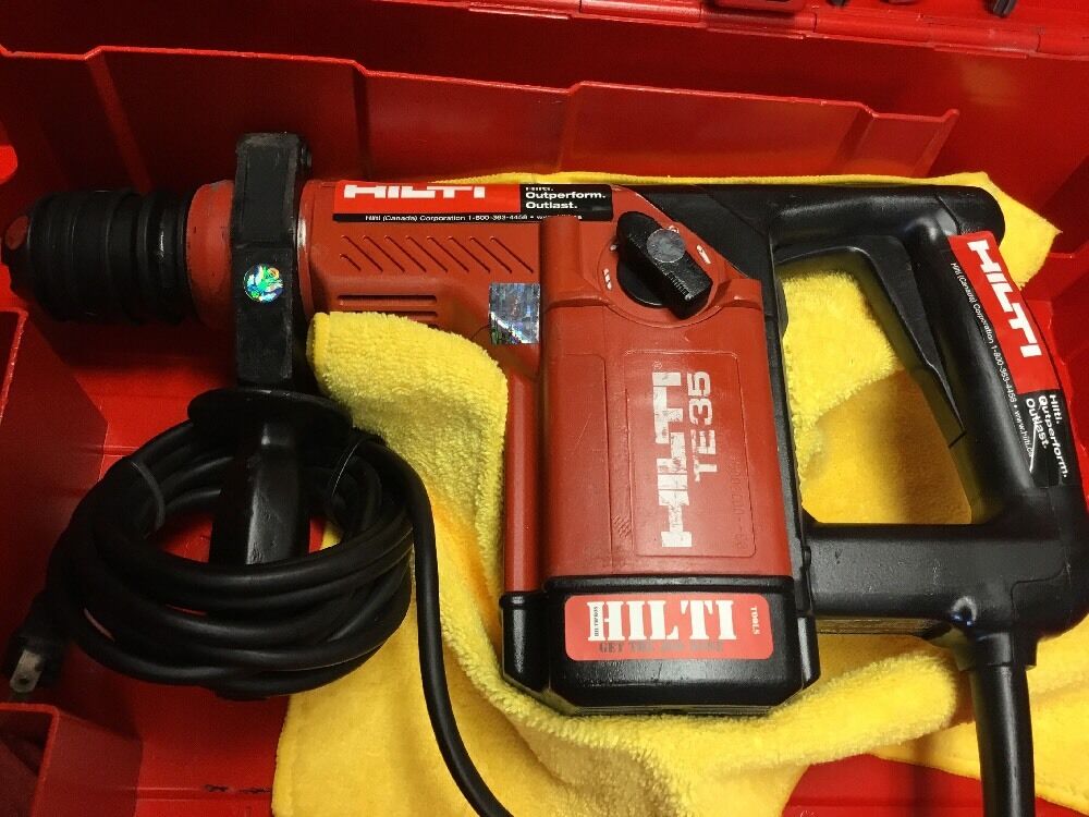 HILTI TE 35, PREOWNED, FREE BITS, LASER DISTANCE METER